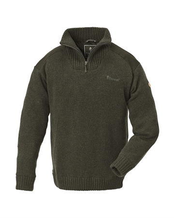 Pinewood Hurricane Sweater Green Mel
