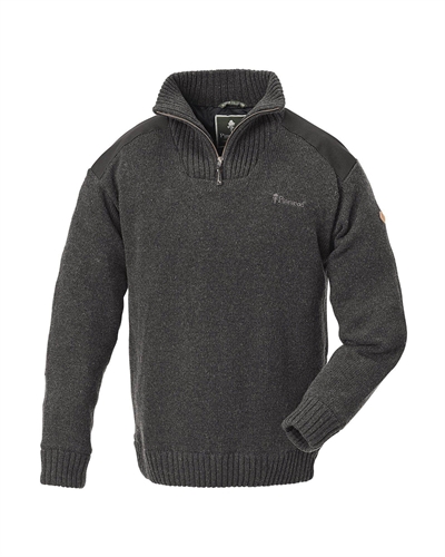 Pinewood Hurricane Sweater Grey Mel