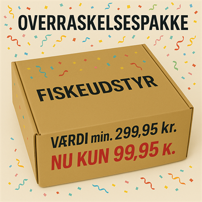 Overraskelsespakke – Fiskeudstyr