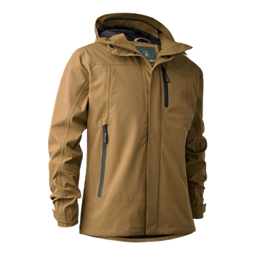 Deerhunter Sarek Shell Jacket with Hood Butternut