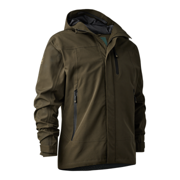 Deerhunter Sarek Shell Jacket with Hood Fallen Leaf