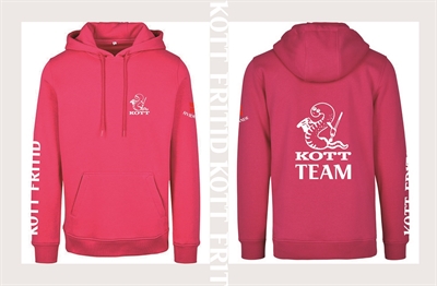 Team Kott Børne Hoodie Pink