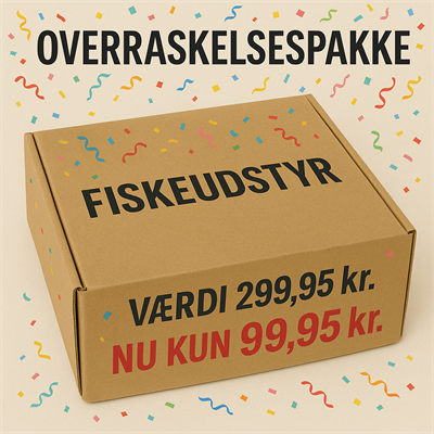 Overraskelsespakke – Fiskeudstyr