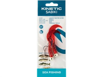 Kinetic Sabiki Loaded Twister UV